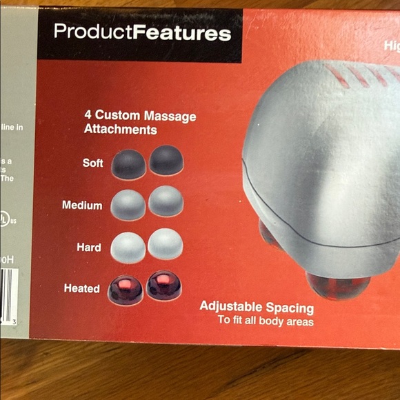 Homedics TherapistSelect Ultra Percussion Massager with Heat - Picture 3 of 3